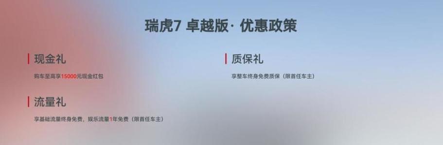 瑞虎7卓越版2025：为何这款自动挡SUV限时售价7.49万引发抢购热潮？