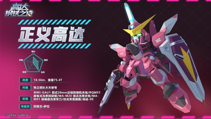 正义高达怎么玩才能大杀四方？高达钢铁之诗攻略揭秘