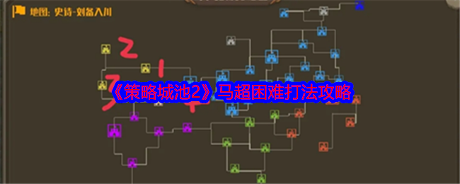 策略城池2：挑战极限！马超困难模式攻略揭秘