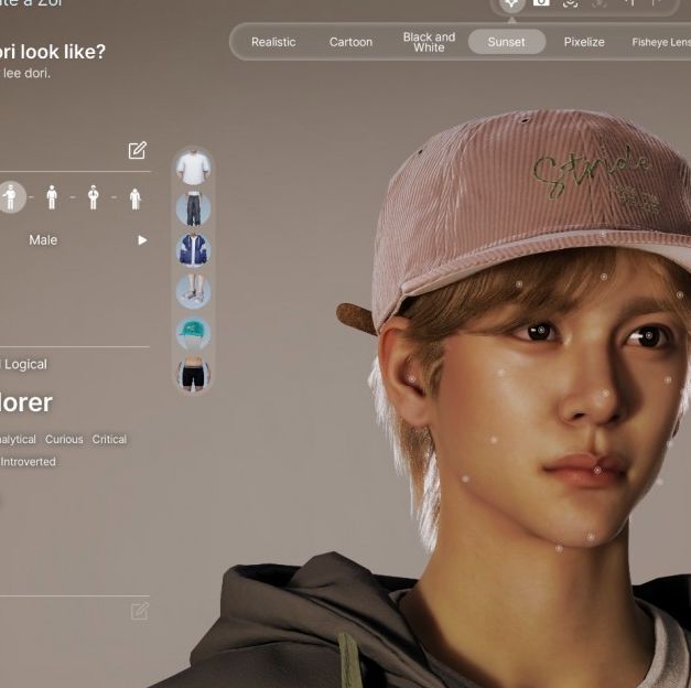 如何打造独特帅哥形象？单游inZOI捏脸技巧大揭秘