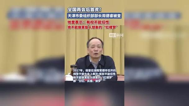 两会后首虎落马：周德睿缘何被查？