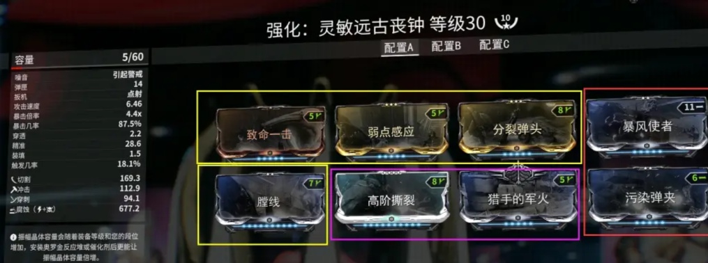 星际战甲灵敏套远古丧钟:如何打造最佳配置? 星际战甲灵敏套远古丧钟:如何打造最佳配置?