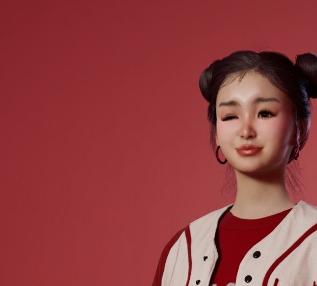 解锁甜美风：丸子头甜妹捏脸攻略，打造你的个性化虚拟形象