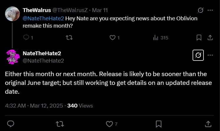 悬念揭晓：上古卷轴4重制版即将来袭，这次会有哪些惊喜？