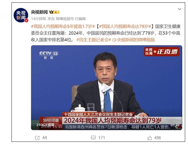 时事焦点：2025年中国人均寿命为何增至79岁？深度分析背后提升因素