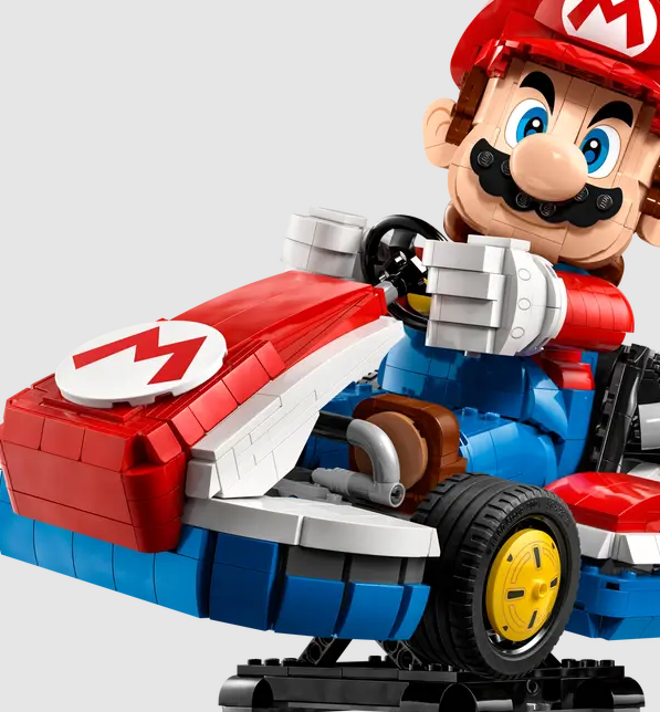 乐高马里奥赛车即将面世!1972块零件只为18岁以上玩家设计,5月重磅发售,你准备好挑战了吗? 乐高马里奥赛车即将面世!1972块零件只为18岁以上玩家设计,5月重磅发售,你准备好挑战了吗?