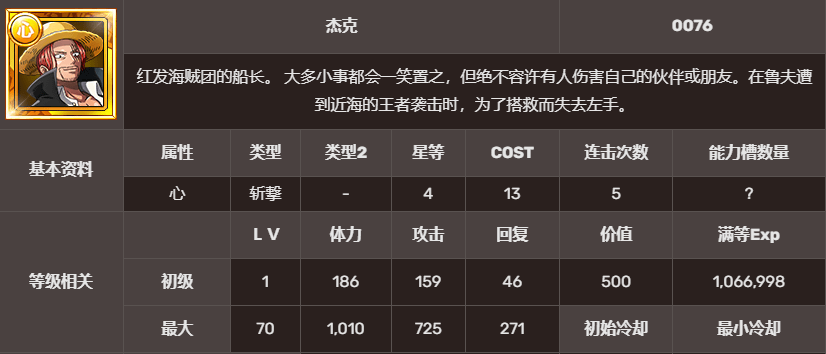 你了解杰克的强大技能吗？详解海贼王宝藏巡航手游攻略