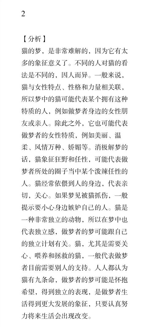 梦见白猫的5种象征意义解读你的梦境密码 梦见白猫的5种象征意义解读你的梦境密码