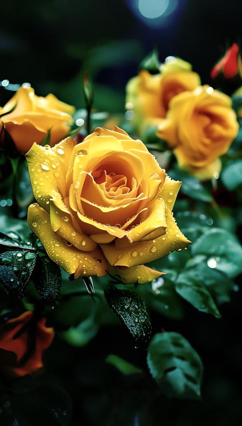 梦见黄色花朵象征幸福揭秘梦境含义与心灵成长旅程！