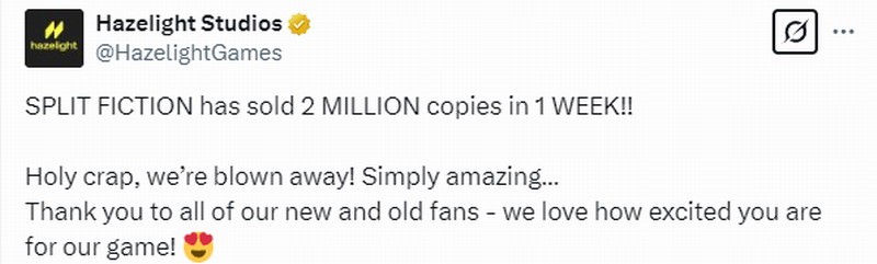 游戏资讯：双影奇境首周销量突破200万，官方为何感到震惊？