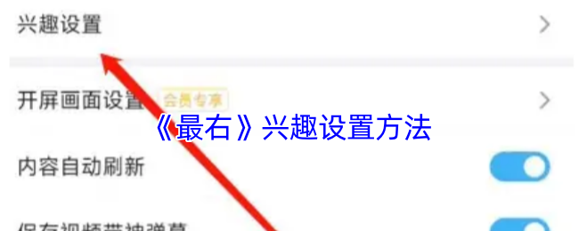 最右手游攻略：快速设置兴趣的高效方法揭秘