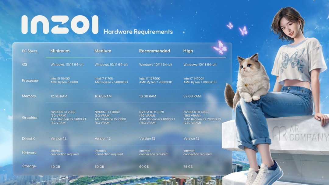 了解inZOI游戏的PC配置需求，你的显卡够强吗？