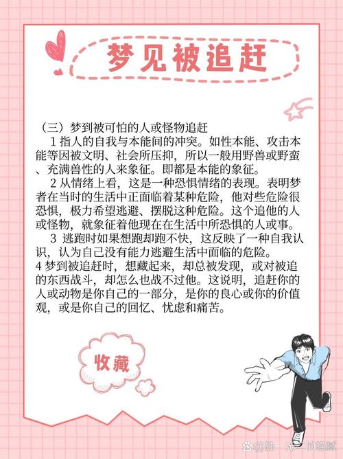 梦见追赶的深层意义揭示心理暗示背后的秘密
