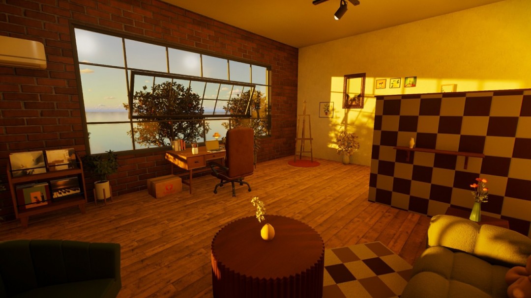 你想知道如何打造现代风格的工作室房间吗？| 单游攻略 inZOI 设计分享