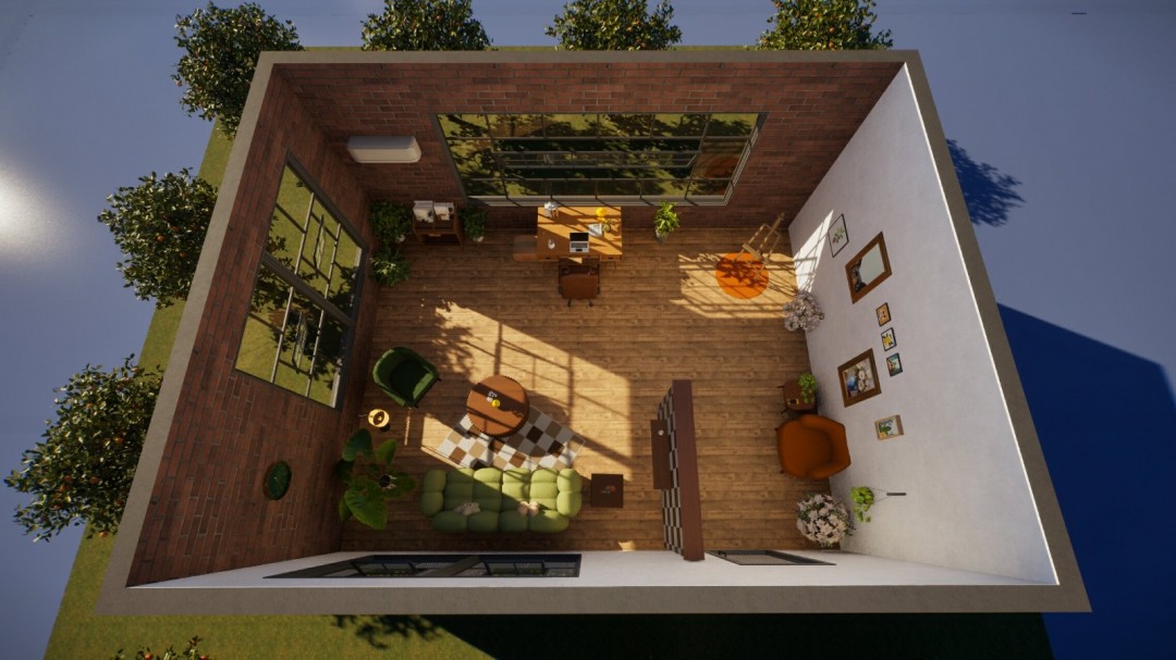 你想知道如何打造现代风格的工作室房间吗？| 单游攻略 inZOI 设计分享