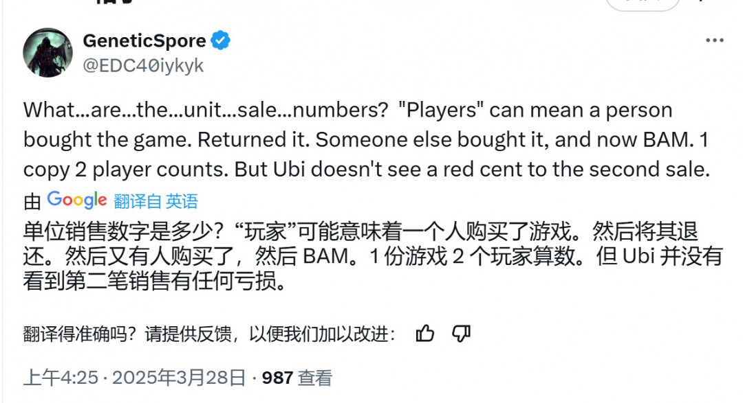 刺客信条：影玩家破300万，IGN质疑销量为何成谜？