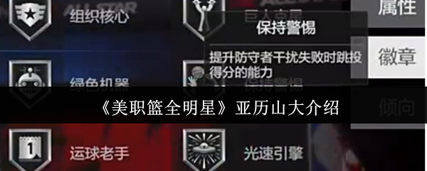 亚历山大的秘密技能：如何在美职篮全明星中称霸赛场？