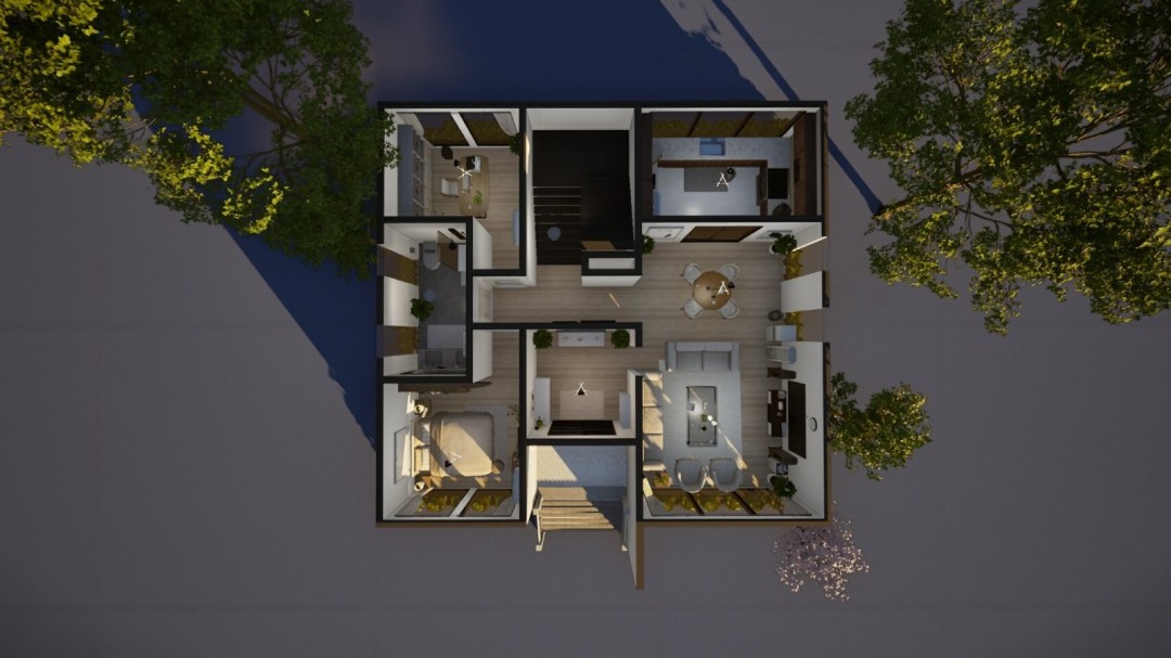 现代复式别墅分享 | 深度解析inZOI成功设计秘诀