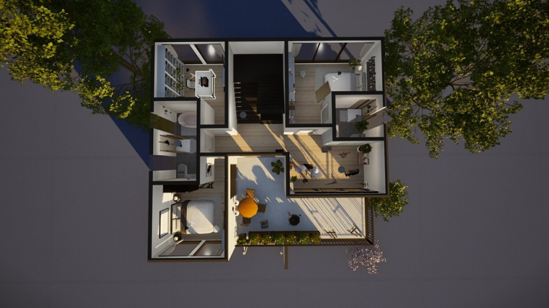 现代复式别墅分享 | 深度解析inZOI成功设计秘诀