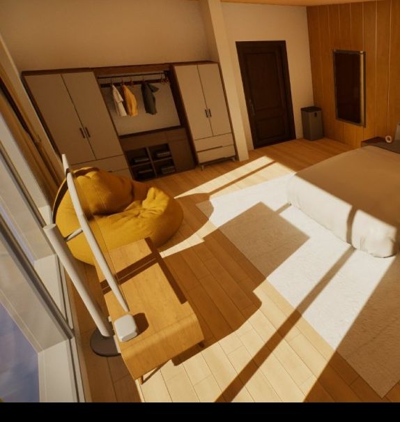 现代卧室设计秘笈 | 打造个性化inZOI风格房间，提升居住品质