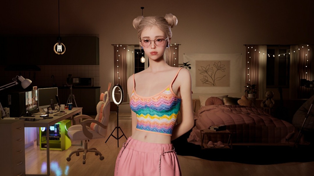 丸子头可爱少女捏脸教程 | inZOI单游攻略助你打造独特角色形象！