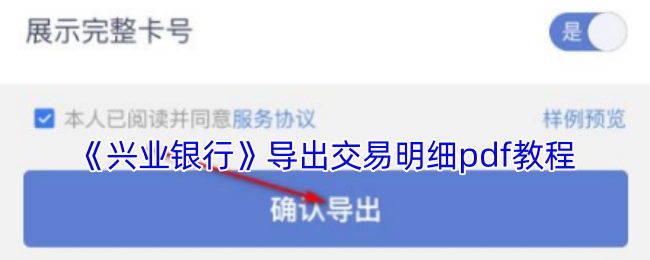 如何通过兴业银行轻松导出交易明细PDF？——全面攻略教你轻松操作！