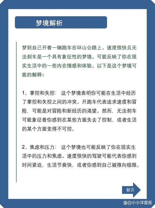 开车梦境详解高效解决方案与心理解析