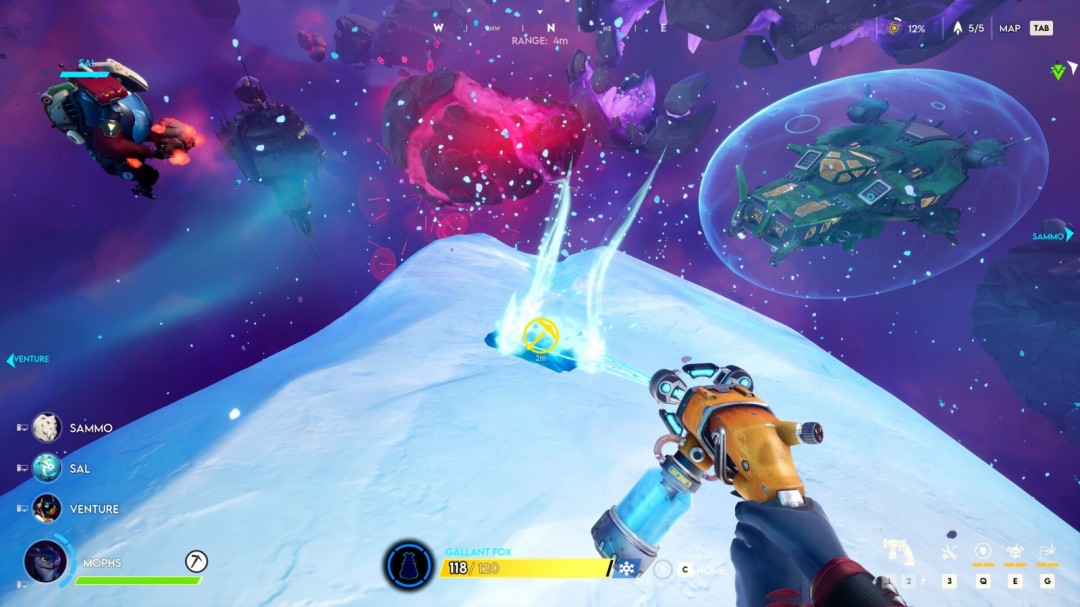 你准备好迎接暴雪原班人马新作的挑战了吗？探秘无主星渊的飞船PvP射击乐趣！