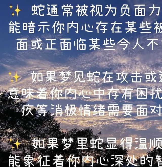 梦见蛇杖暗示解读梦境的5个重要象征