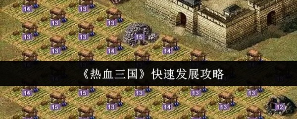 如何快速崛起？热血三国手游攻略秘籍揭秘！