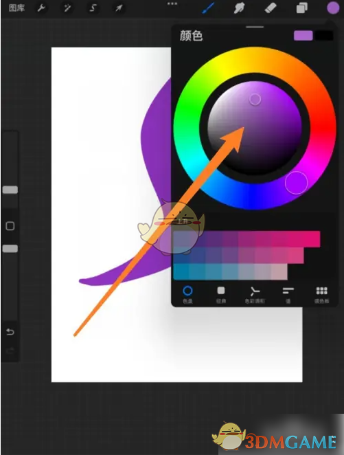 手游绘画宝典：如何在Procreate中实现惊艳渐变效果？