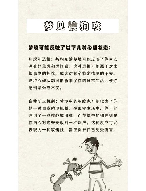 梦见狗咬人深意解析揭示潜在心理状态和生活预兆