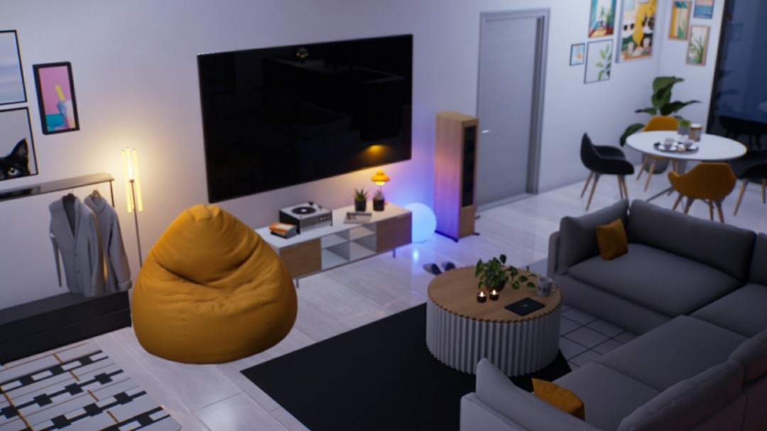 inZOI现代风厨房客厅房间分享:如何打造高效家居空间? inZOI现代风厨房客厅房间分享:如何打造高效家居空间?