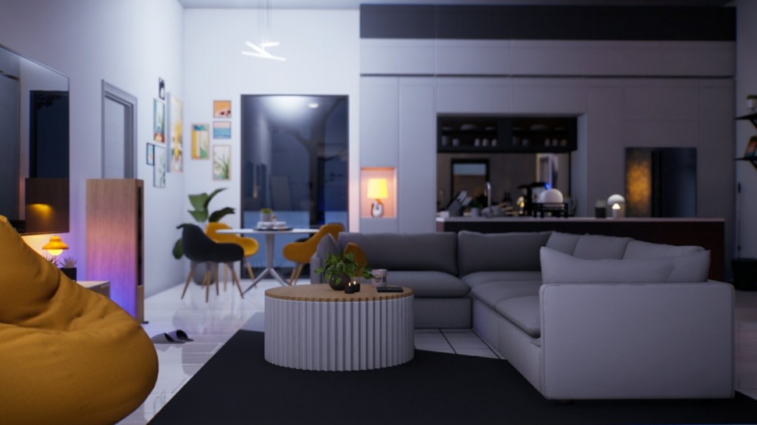 inZOI现代风厨房客厅房间分享:如何打造高效家居空间? inZOI现代风厨房客厅房间分享:如何打造高效家居空间?