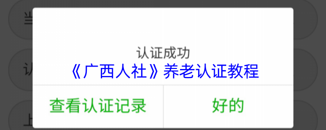 如何完成广西人社养老认证？手游攻略详解！