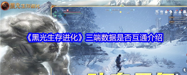手游攻略：黑光生存进化三端数据互通详解 - 如何高效掌握跨平台同步？