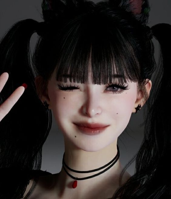 吸血鬼少女的神秘捏脸技巧 | inZOI单游攻略揭秘