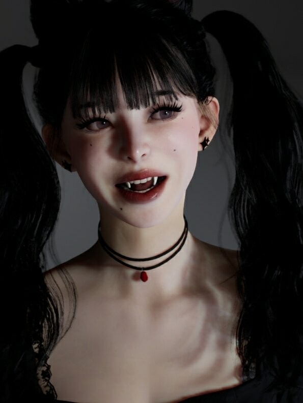 吸血鬼少女的神秘捏脸技巧 | inZOI单游攻略揭秘