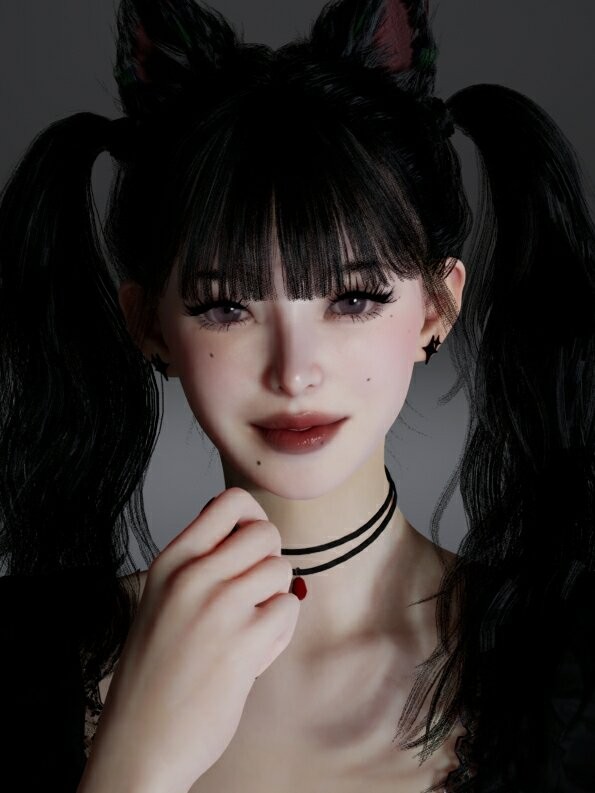 吸血鬼少女的神秘捏脸技巧 | inZOI单游攻略揭秘