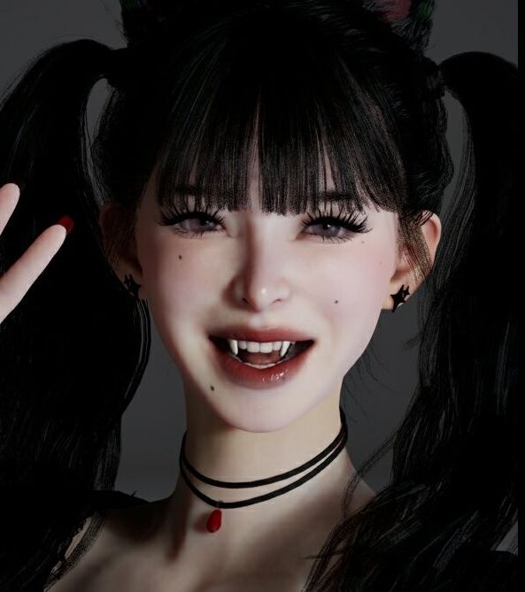 吸血鬼少女的神秘捏脸技巧 | inZOI单游攻略揭秘