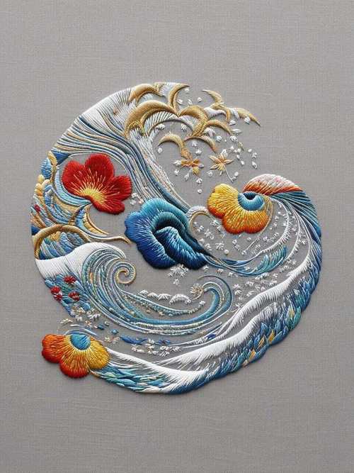 梦见刺绣深层解析，揭示潜意识的艺术魅力与情感共鸣！