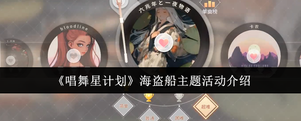 如何在唱舞星计划的海盗船主题活动中获得高分？揭秘攻略技巧！