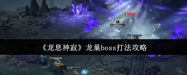 你是否也在苦寻龙息神寂龙巢BOSS的高效击败策略？揭秘顶级玩家的独门战术！