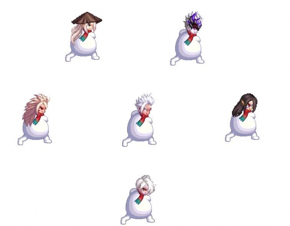 你知道地下城与勇士：起源三觉像素头套的全职业外观吗？