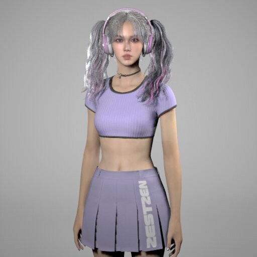 单游攻略 | inZOI双马尾甜妹捏脸秘籍分享：如何打造你的完美角色？