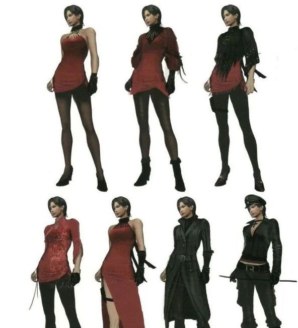 废弃设计图揭密：你知道艾达王在生化危机6的绝佳服装吗？