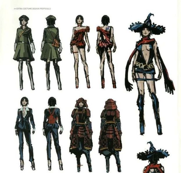 废弃设计图揭密：你知道艾达王在生化危机6的绝佳服装吗？