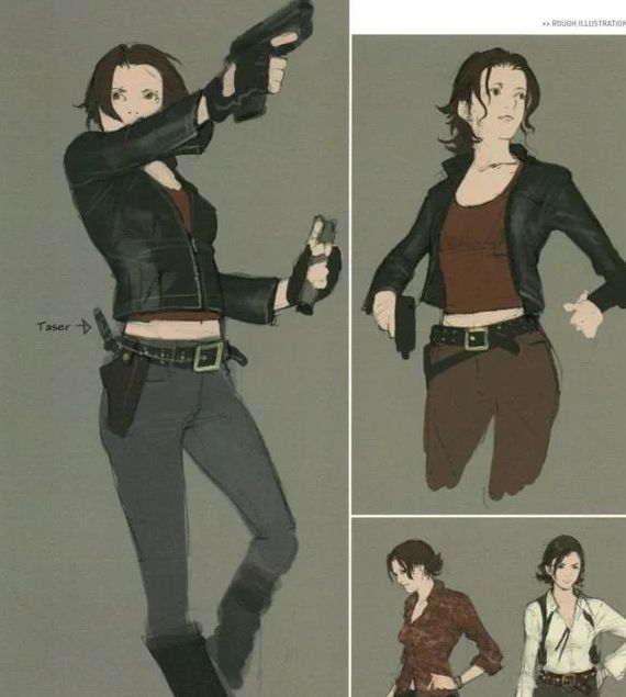 废弃设计图揭密：你知道艾达王在生化危机6的绝佳服装吗？