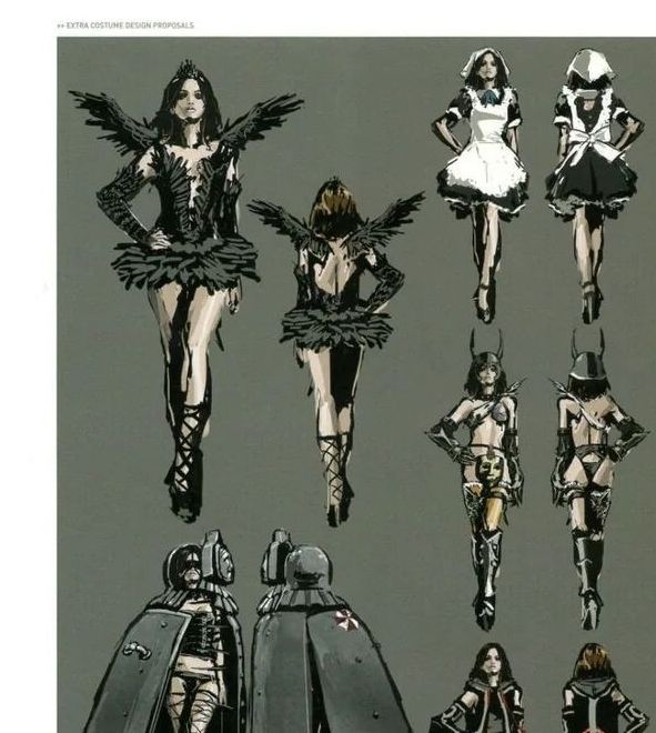 废弃设计图揭密：你知道艾达王在生化危机6的绝佳服装吗？