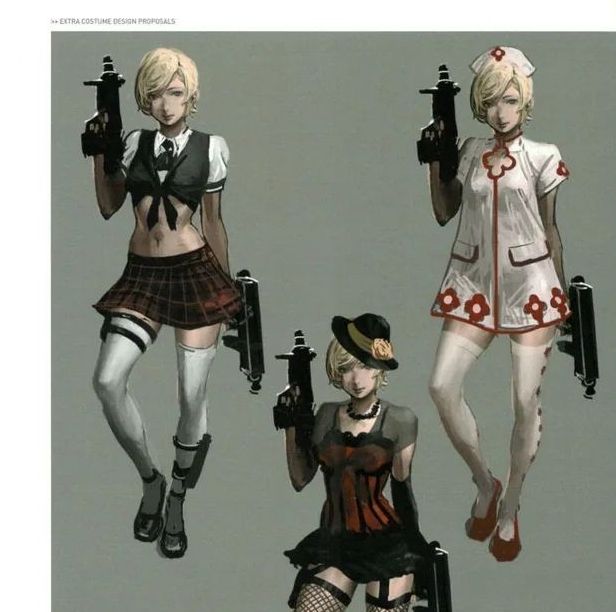 废弃设计图揭密：你知道艾达王在生化危机6的绝佳服装吗？